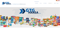 Desktop Screenshot of gtg-hansa.de